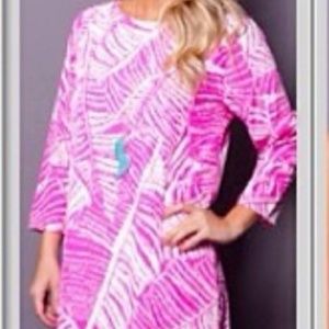 Buddy love pink palm dress